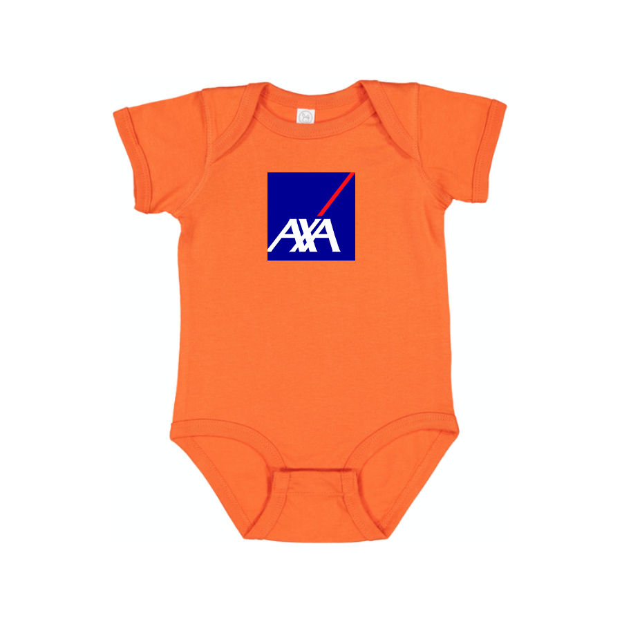 Axa Logo Baby Onesie Romper