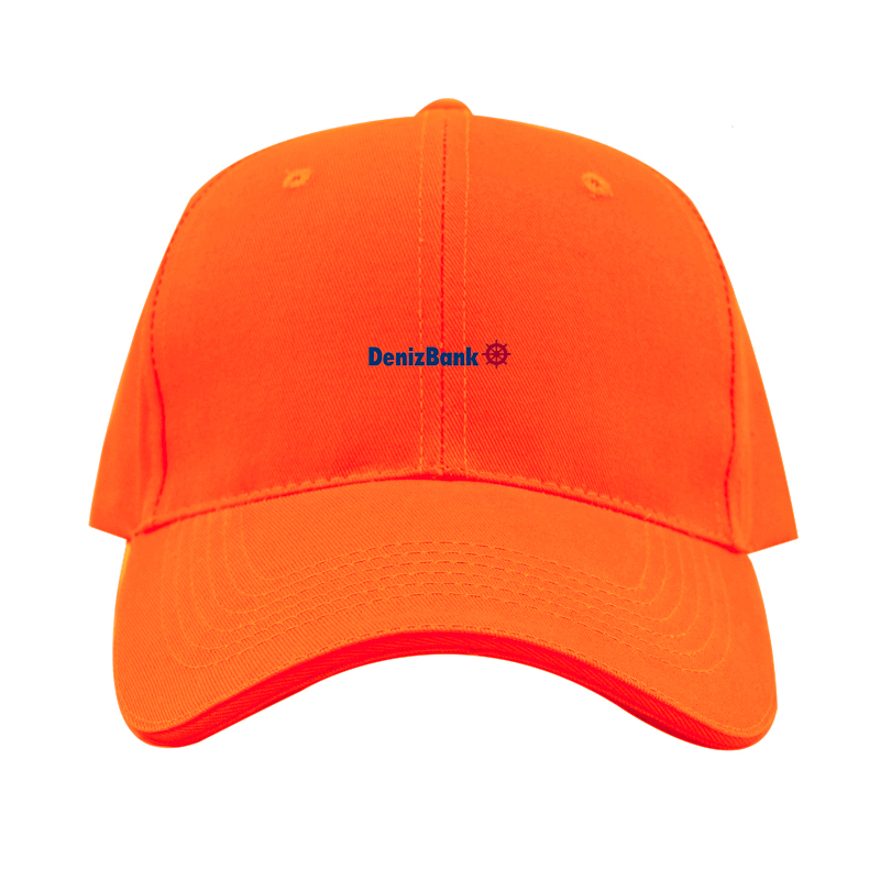 DenizBank Logo  Dad Baseball Cap Hat