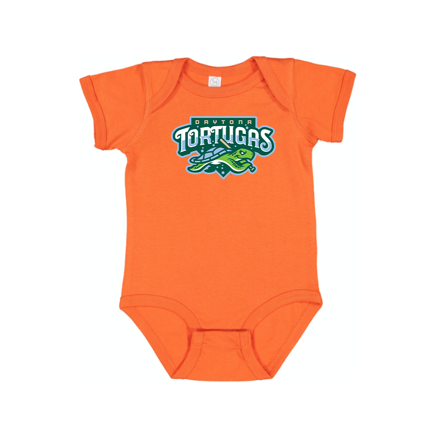 Daytona Tortugas Logo Baby Onesie Romper