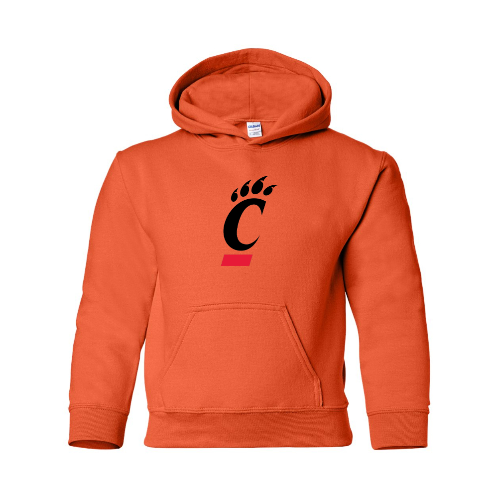 Youth  Cincinnati Bearcats Gildan Heavy Blend  Hooded Sweatshirt