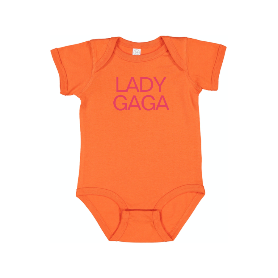 Lady Gaga Logo Baby Onesie Romper