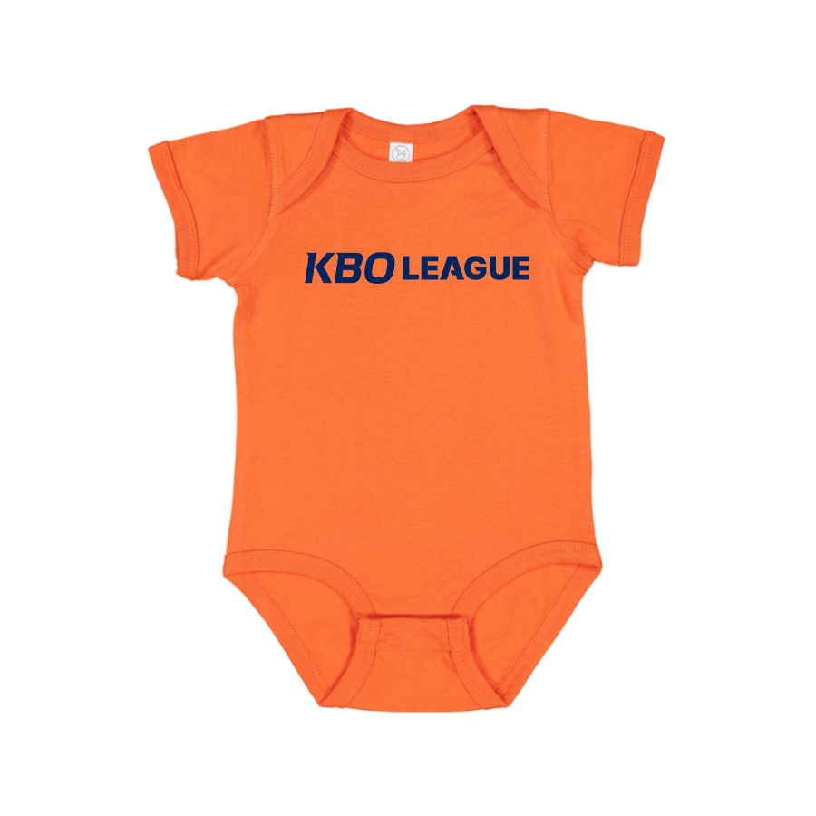 KBO League Logo Baby Onesie Romper