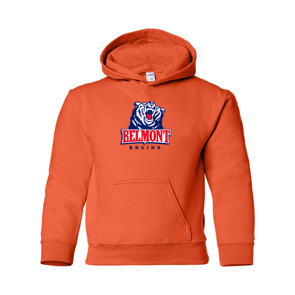 Youth  Belmont Bruins  Gildan Heavy Blend  Hooded Sweatshirt