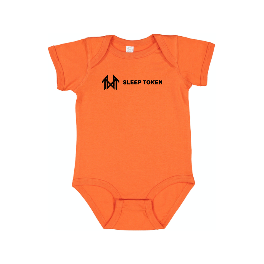 Sleep Token Logo  Baby Onesie Romper