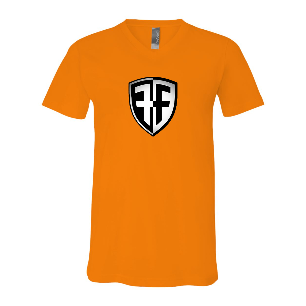 Foffa Bike  BELLA  CANVAS - Jersey V-Neck T-Shirt