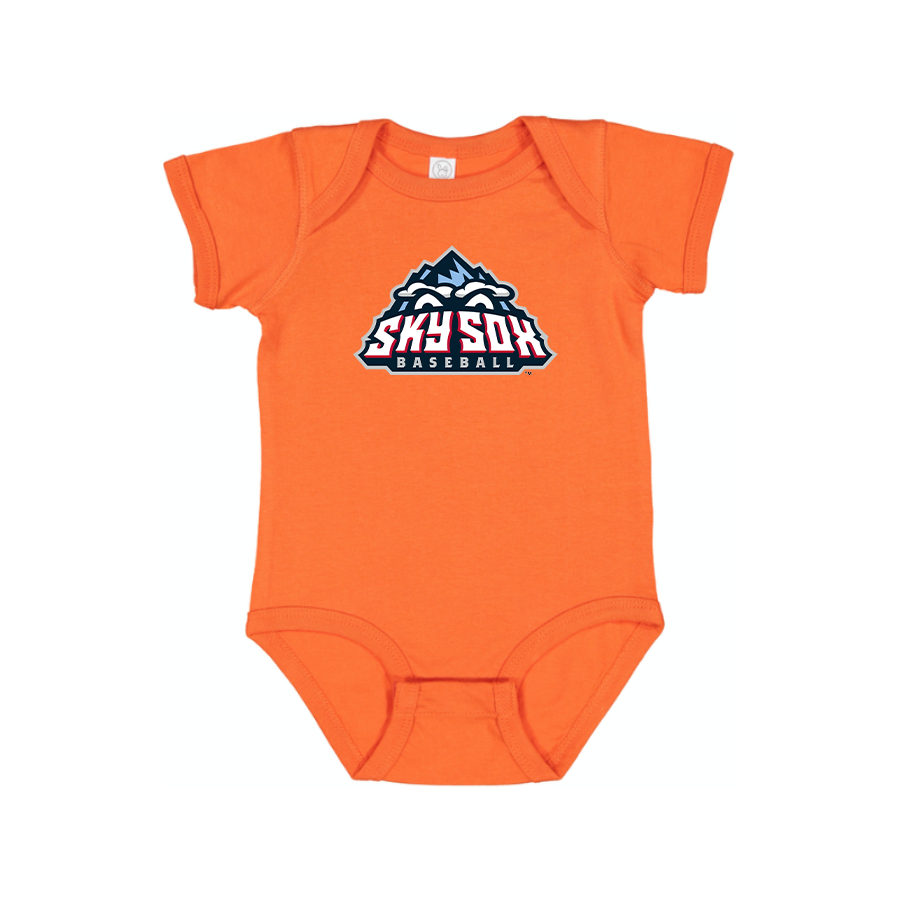 Colorado Springs Sky Sox Logo Baby Onesie Romper