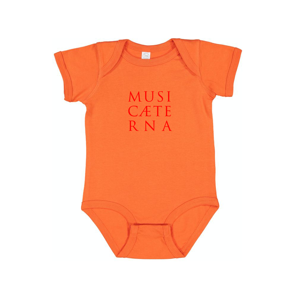 Music Aeterna  Logo Baby Onesie Romper