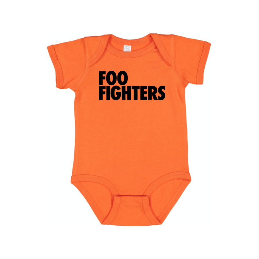 Foo Fighters Logo Baby Onesie Romper