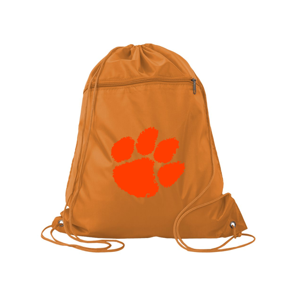 Clemson Tigers Q-Tees - Polyester Cinchpack
