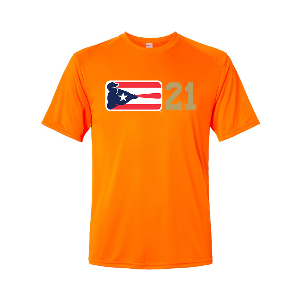 Men's Liga de Beisbol Profesional Roberto Clemente Logo Performance T-Shirt