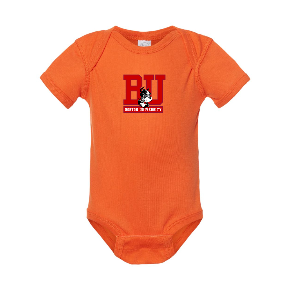Boston University Terriers Rabbit Skins Infant Baby Rib Bodysuit