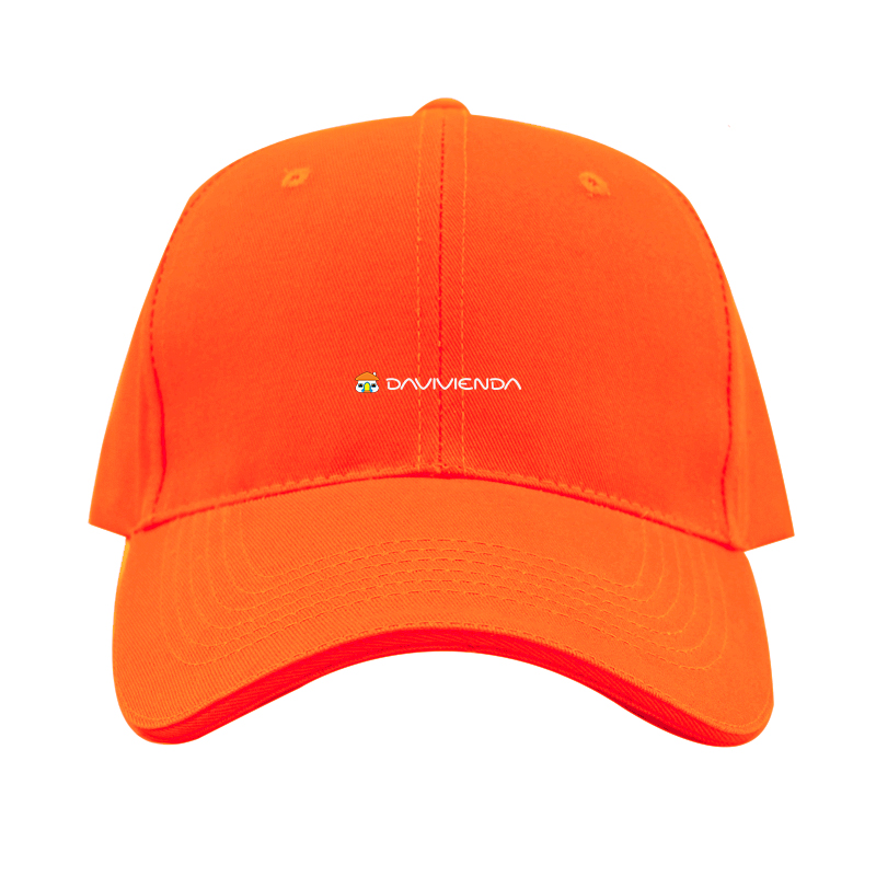 Davivienda Logo  Dad Baseball Cap Hat