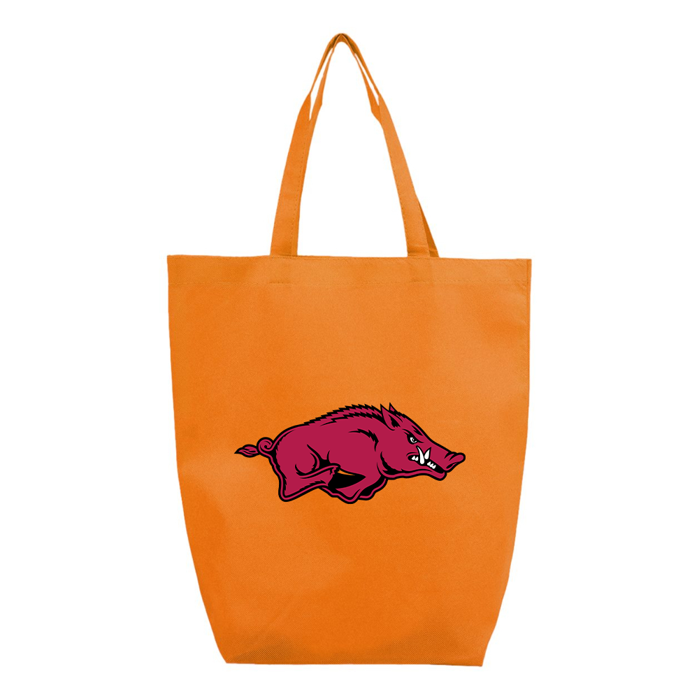 Arkansas Razorbacks Q-Tees Non-Woven Gusset Bottom Tote