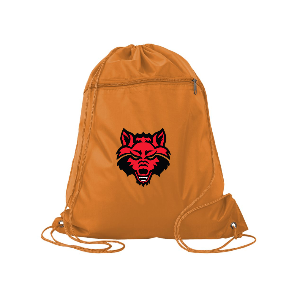 Arkansas State Red Wolves Q-Tees - Polyester Cinchpack