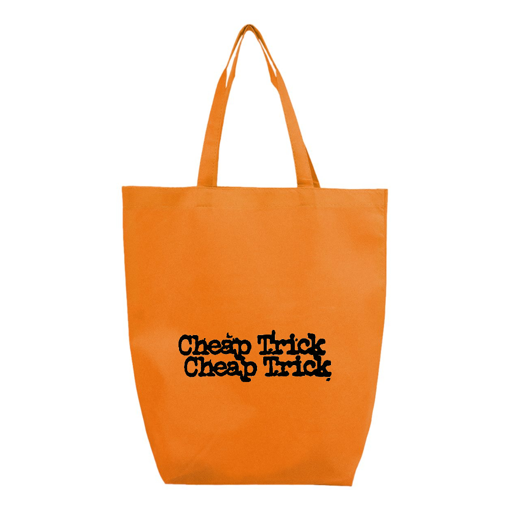 Cheap Trick  Q-Tees Non-Woven Gusset Bottom Tote