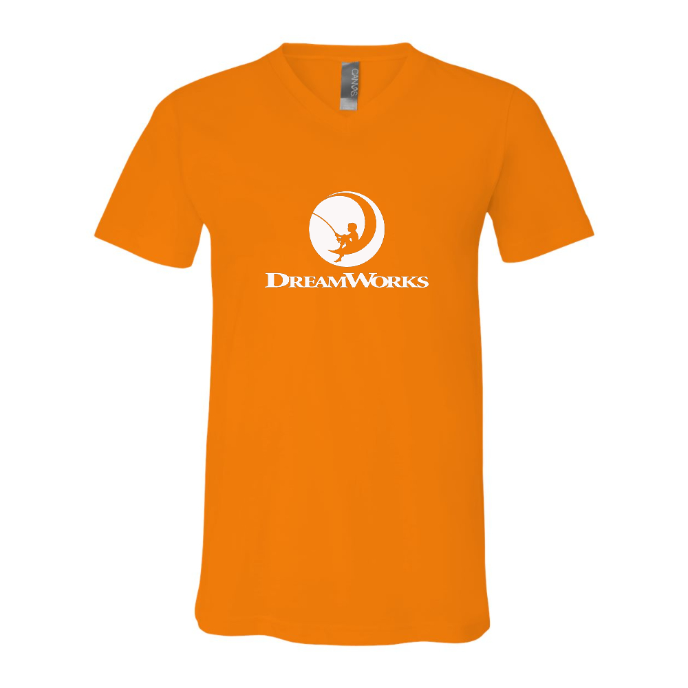 Dreamworks   BELLA  CANVAS - Jersey V-Neck T-Shirt