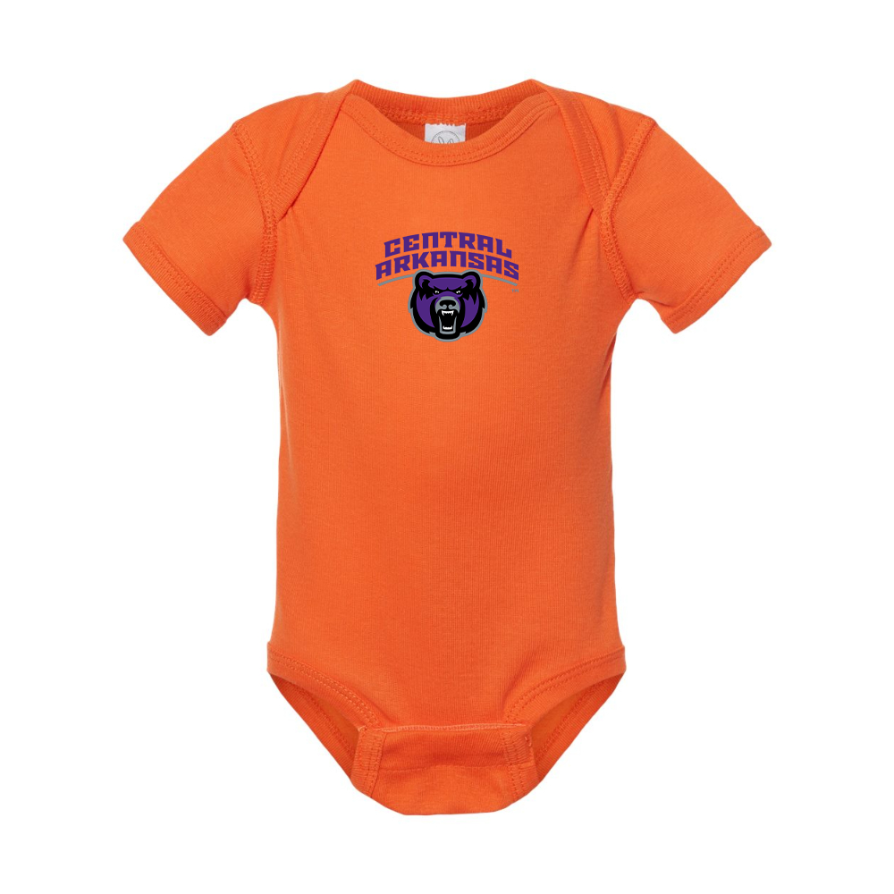 Central Arkansas Bears   Rabbit Skins Infant Baby Rib Bodysuit