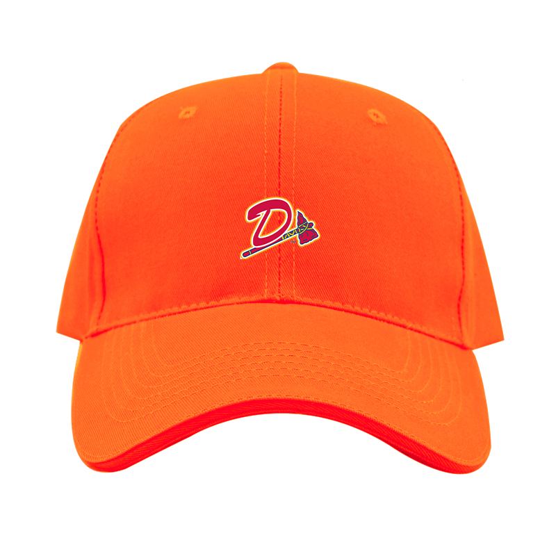 Danville Braves  Logo  Dad Baseball Cap Hat
