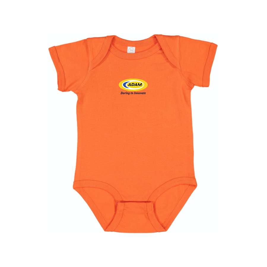 Adam Motors Logo Baby Onesie Romper