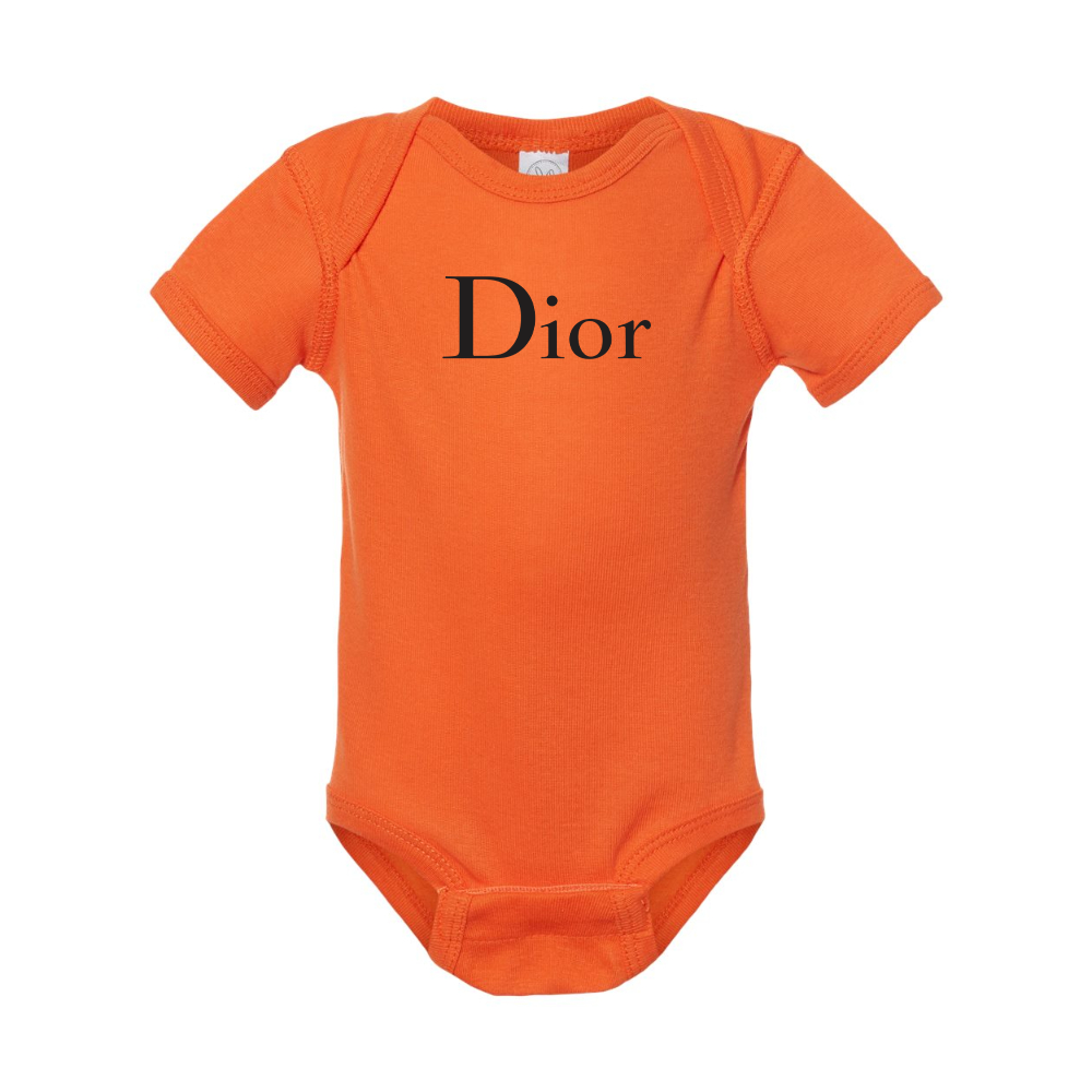 Dior Rabbit Skins Infant Baby Rib Bodysuit