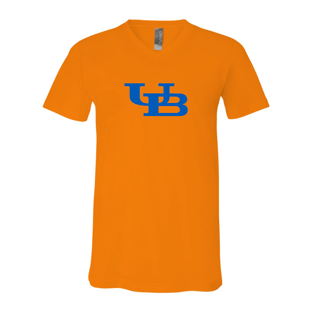 Buffalo Bulls BELLA  CANVAS - Jersey V-Neck T-Shirt