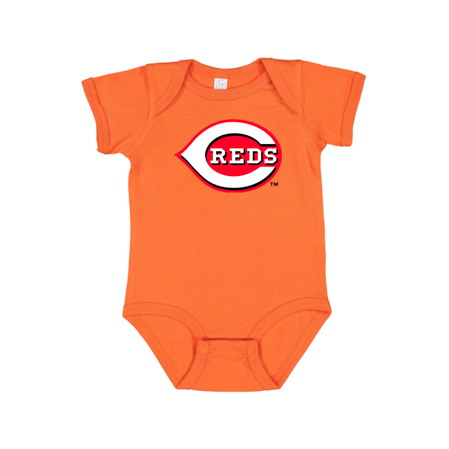 Cincinnati Reds Logo Baby Onesie Romper