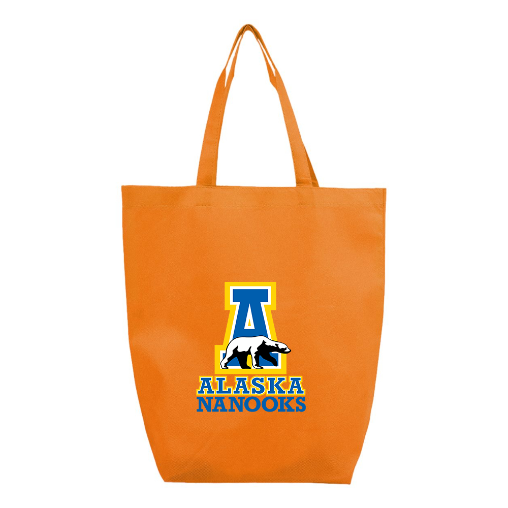 Alaska Nanooks Q-Tees Non-Woven Gusset Bottom Tote