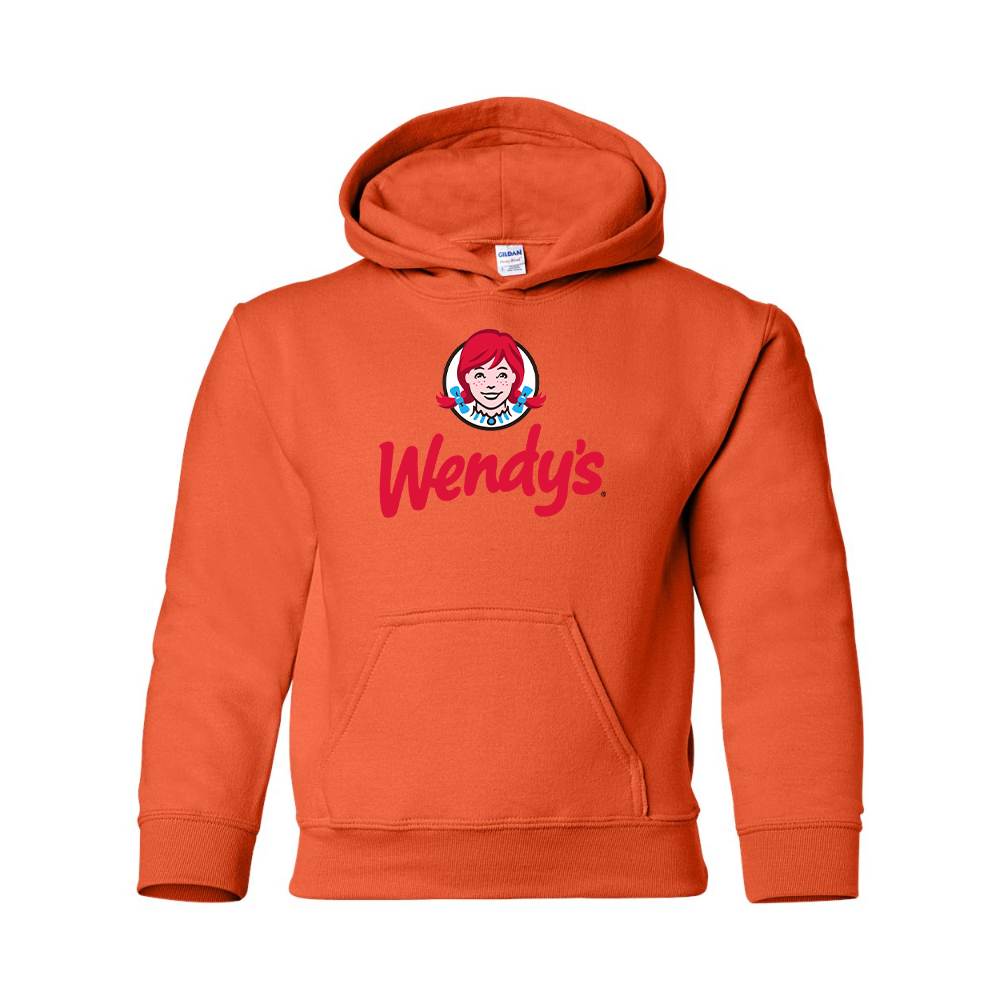 Youth Wendy_s  Gildan Heavy Blend  Hooded Sweatshirt