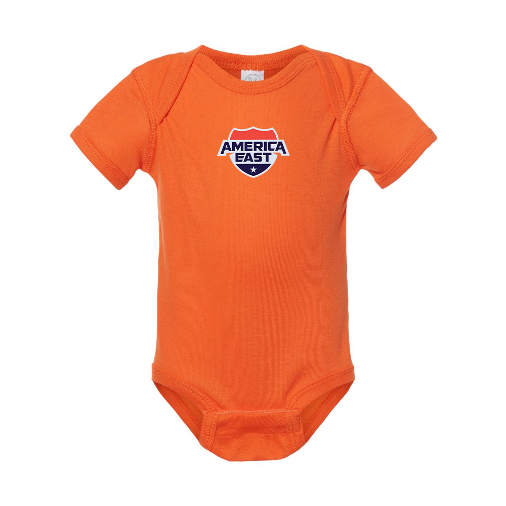 America East Conference  Rabbit Skins Infant Baby Rib Bodysuit