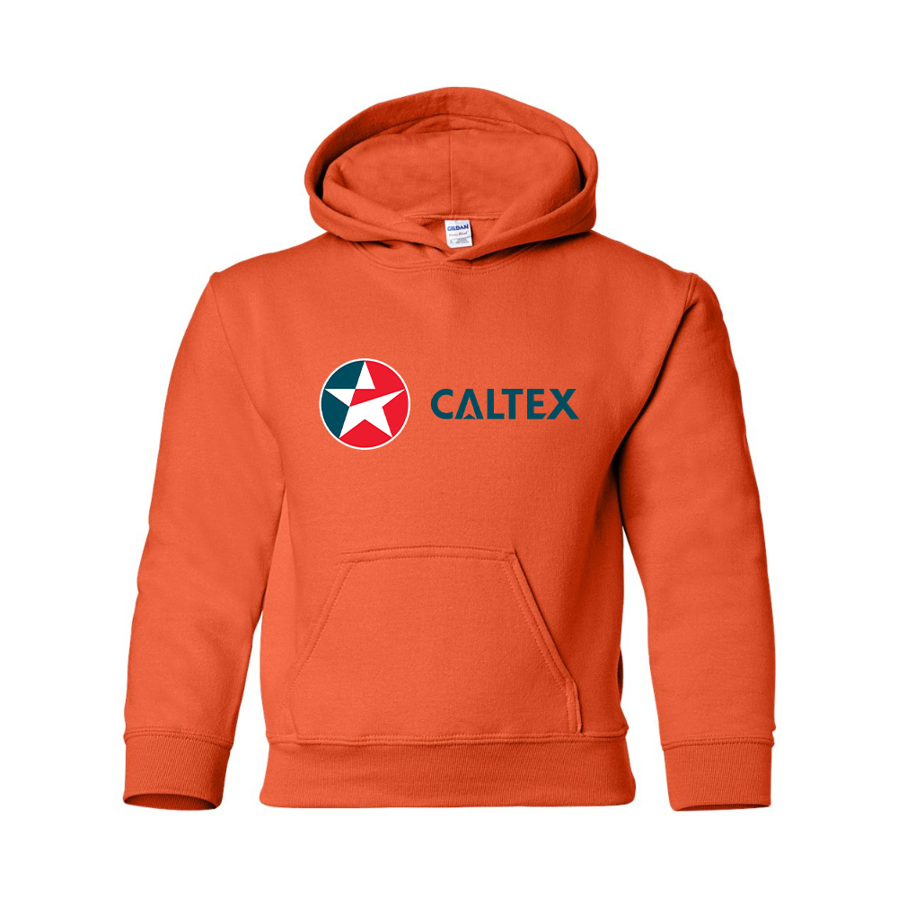 Youth  Caltex Gas Station Gildan Heavy Blend  Hooded Sweatshirt