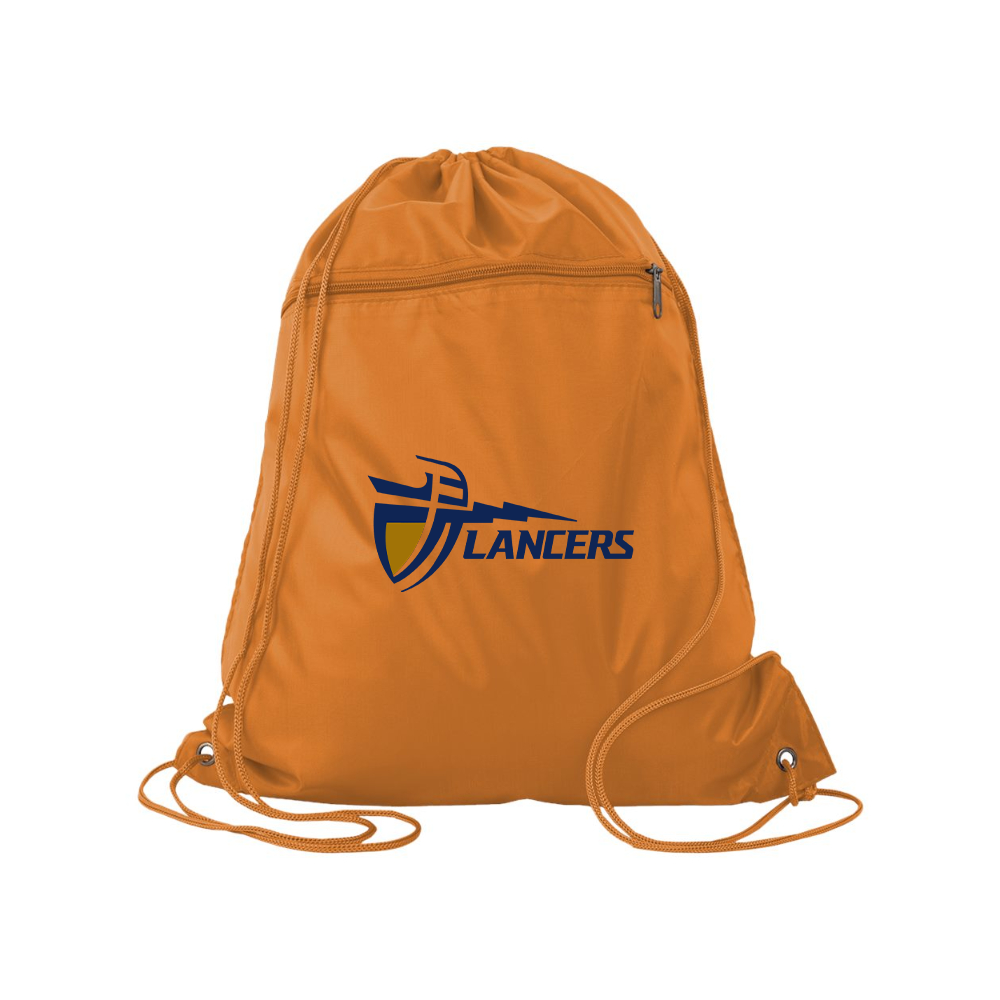 Bucknell Bison Q-Tees - Polyester Cinchpack