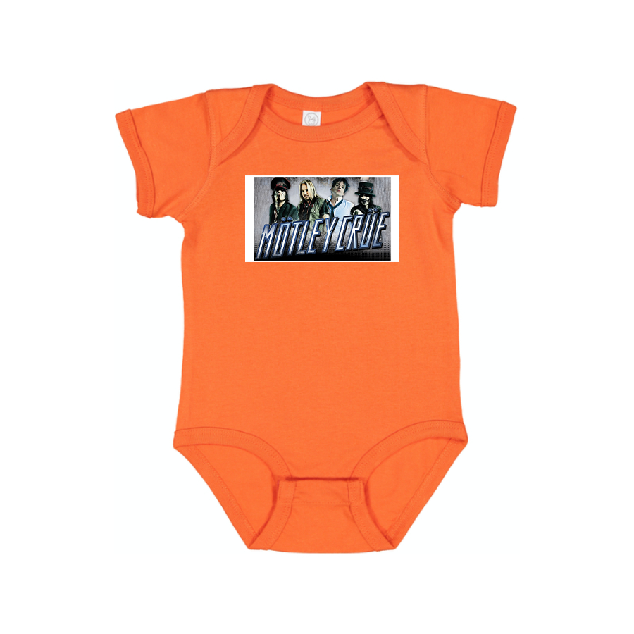 Motley Crue Logo Baby Onesie Romper