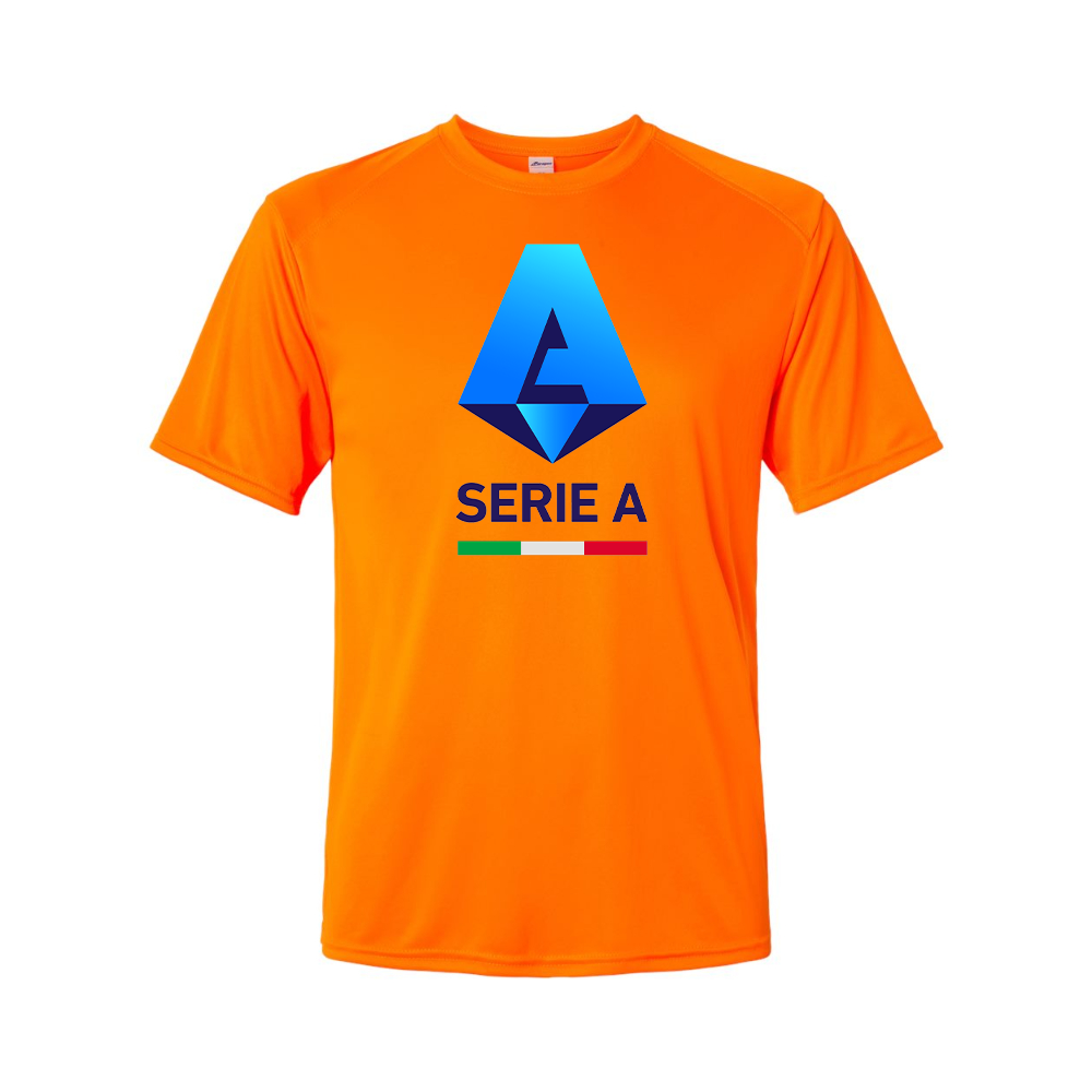 Men's Italian Serie A Logo Performance T-Shirt
