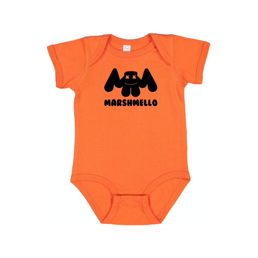 Marshmello  Logo Baby Onesie Romper