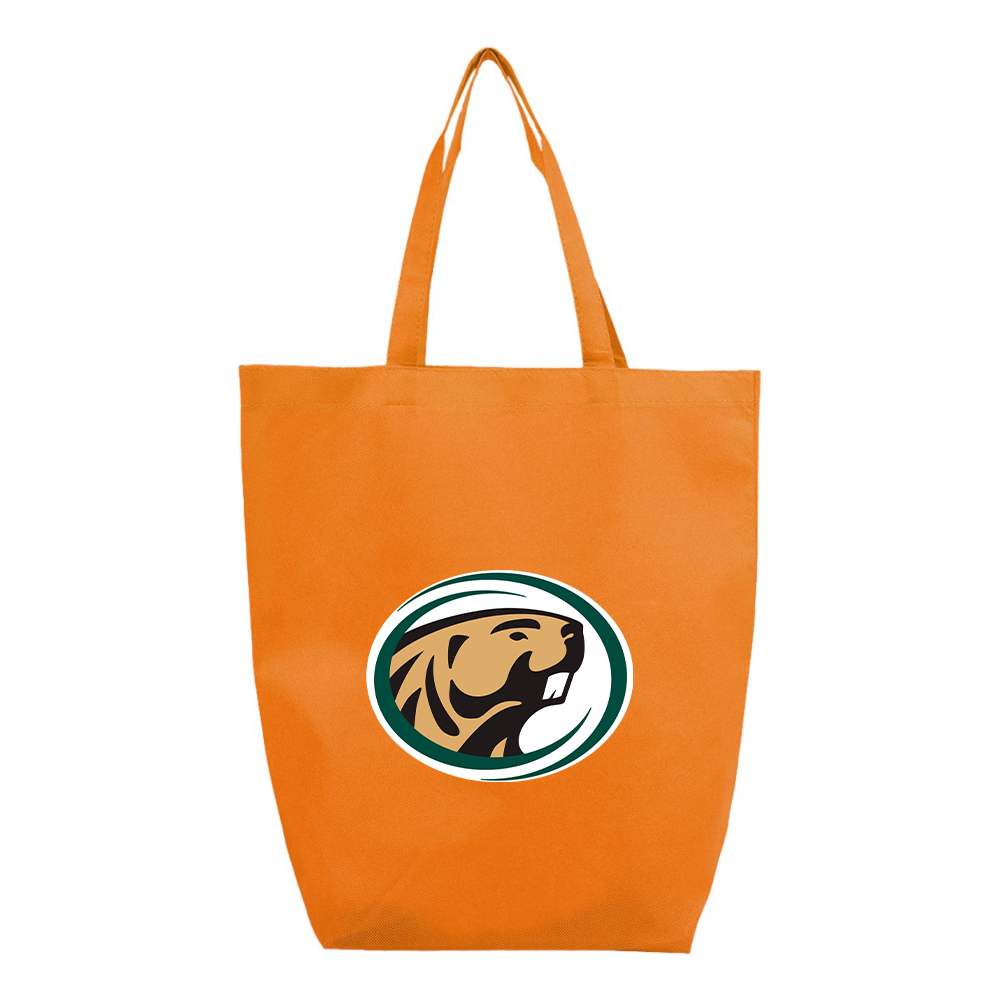 Bemidji State Beavers Q-Tees Non-Woven Gusset Bottom Tote