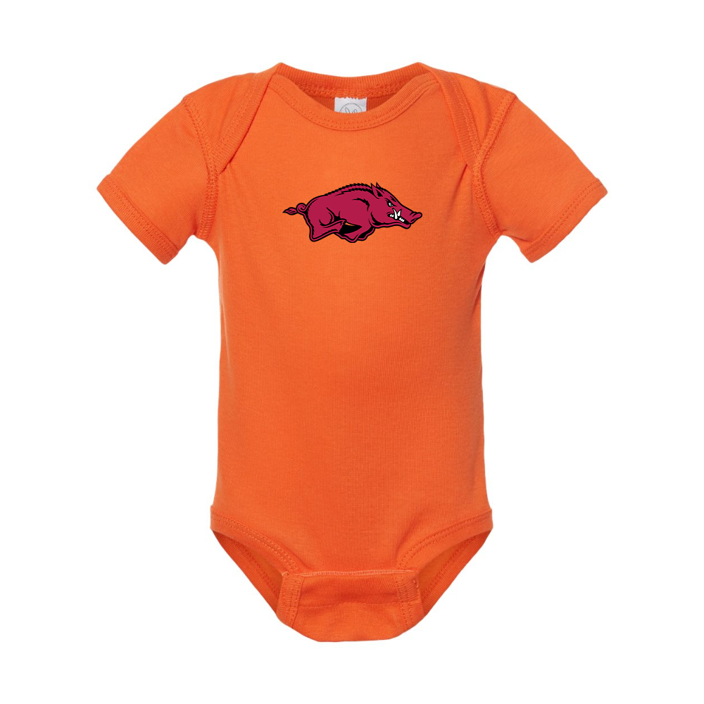 Arkansas Razorbacks Rabbit Skins Infant Baby Rib Bodysuit