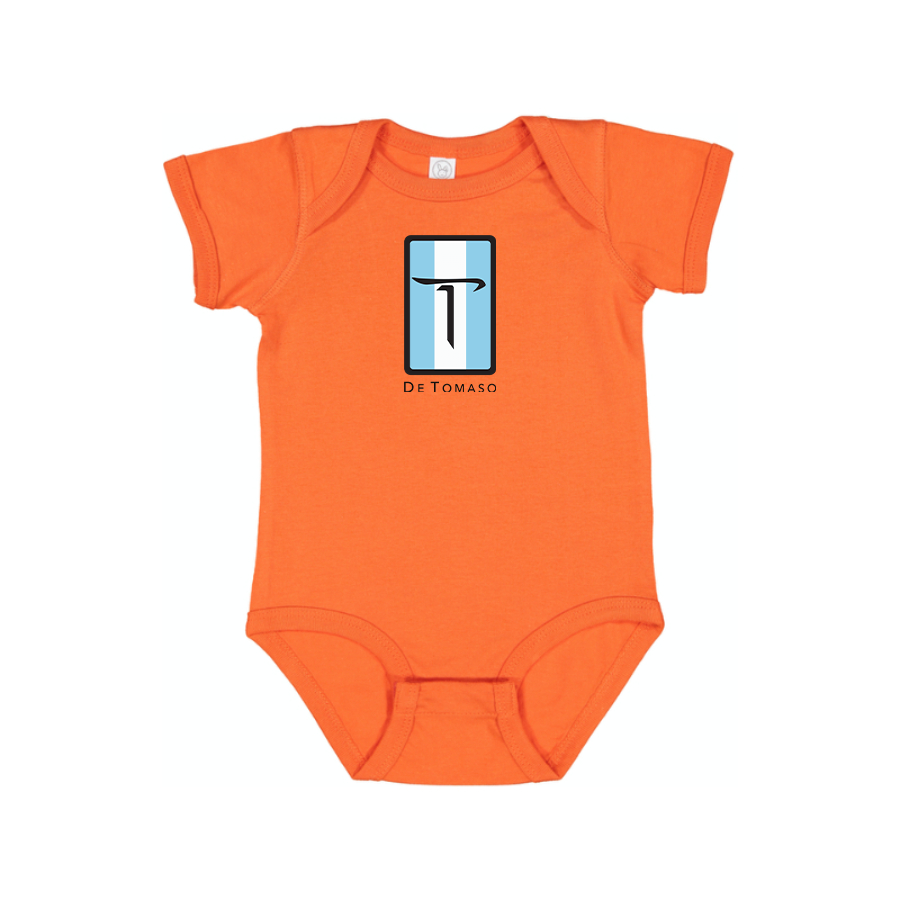 De Tomaso Logo Baby Onesie Romper