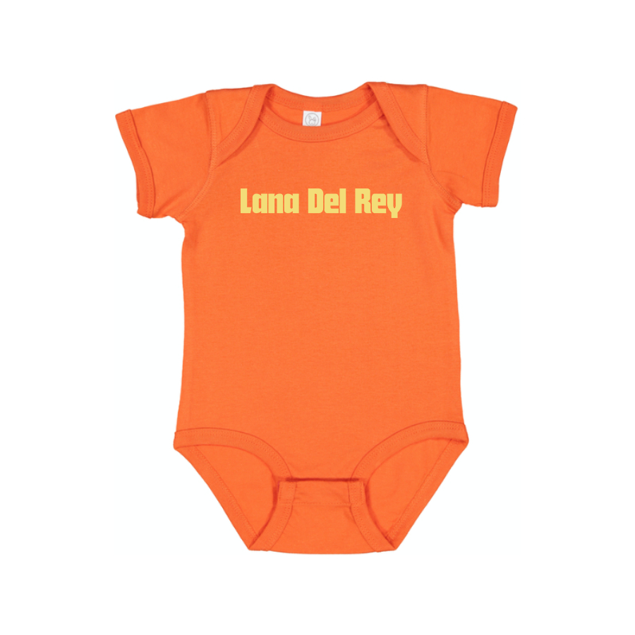 Lana Del Rey Logo Baby Onesie Romper