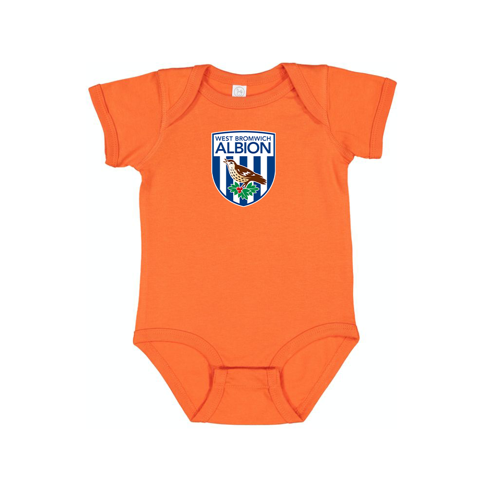 West Bromwich Albion Soccer Baby Onesie Romper