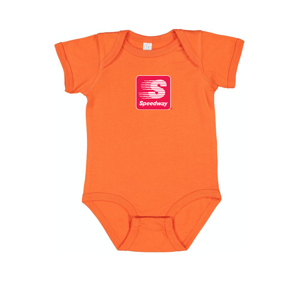 Speedway Gas Station  Logo Baby Onesie Romper