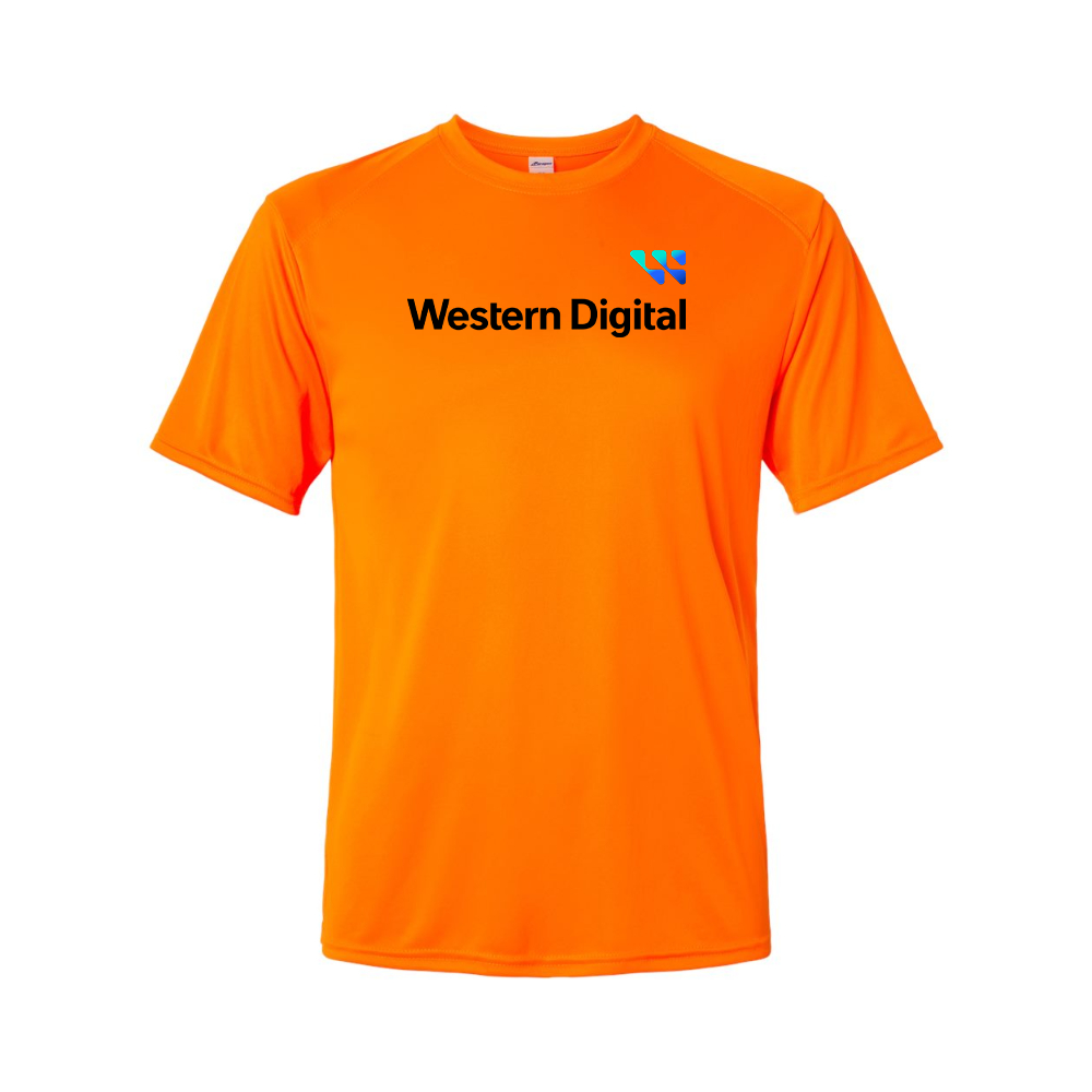 Men's Western Digital Logo  Performance T-Shirt