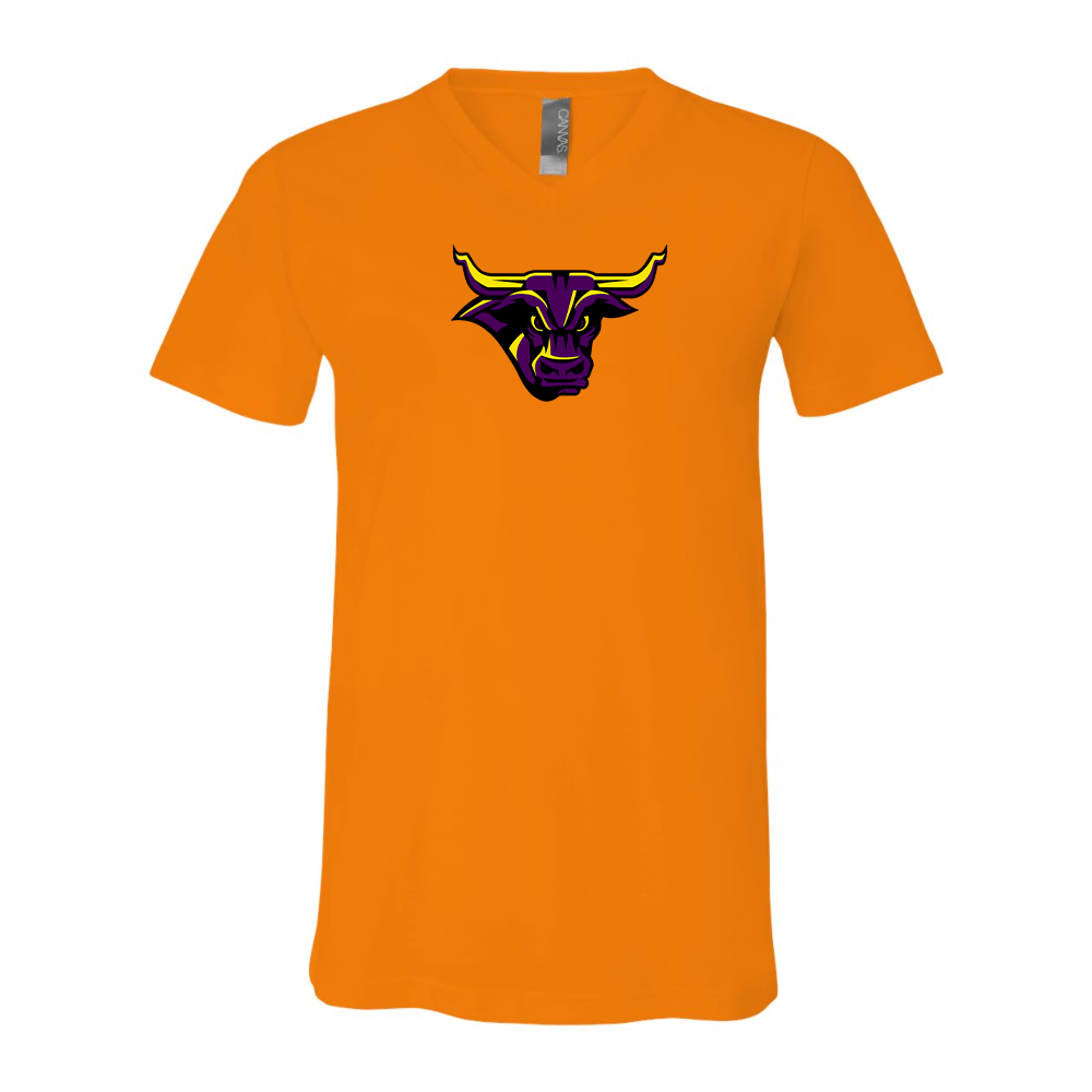 Minnesota State Mavericks  BELLA  CANVAS - Jersey V-Neck T-Shirt