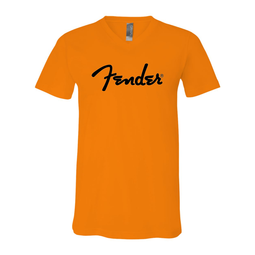 Fender BELLA  CANVAS - Jersey V-Neck T-Shirt