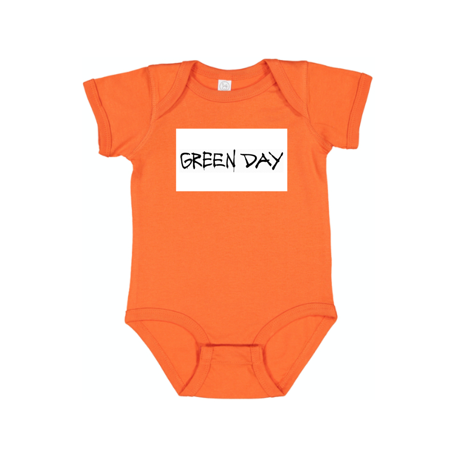 Green Day Logo Baby Onesie Romper