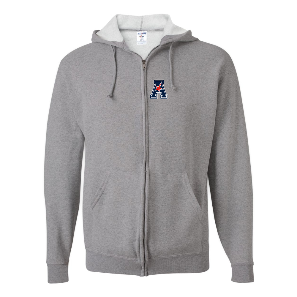Men's American Athletic Conference JERZEES NuBlend Full-Zip Hooded Sweatshirt