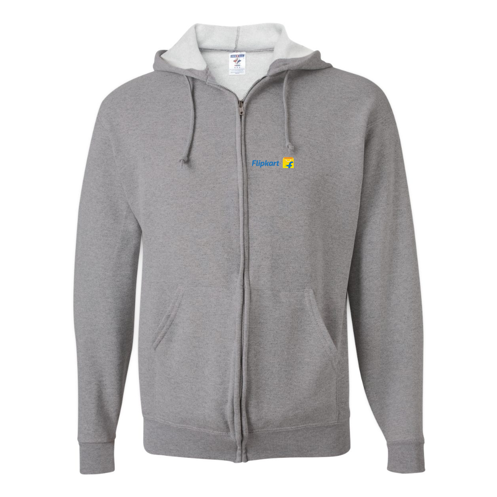 Men's  Flipkart JERZEES NuBlend Full-Zip Hooded Sweatshirt