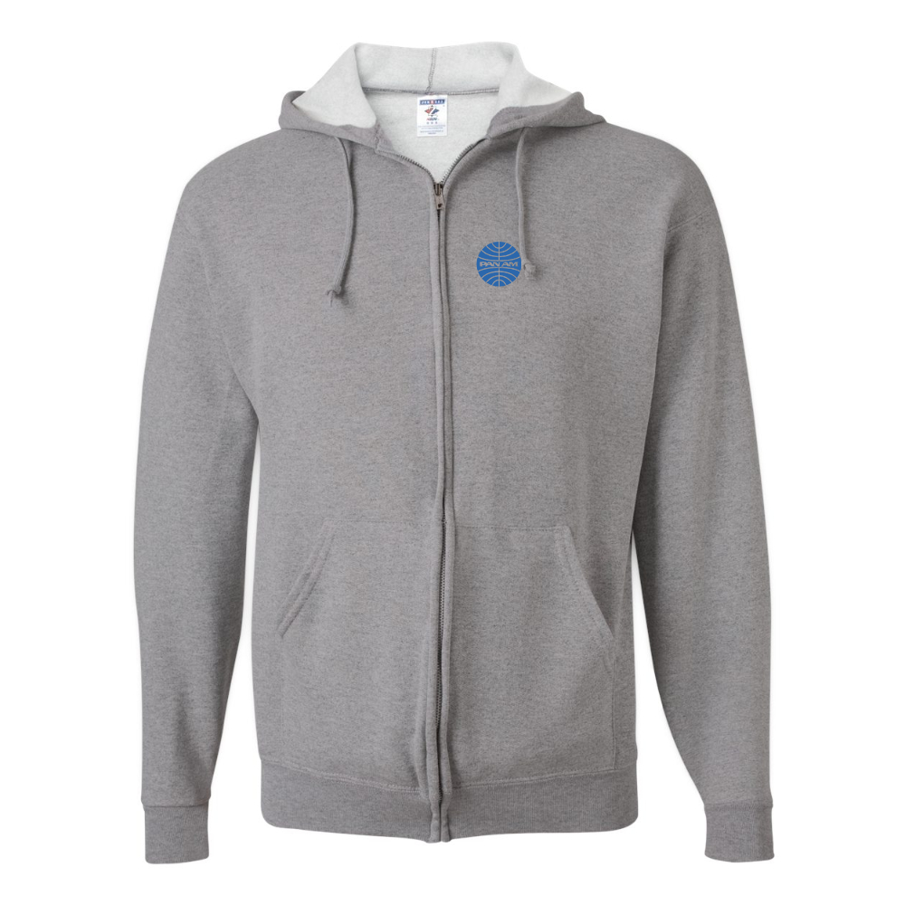 Men's  Pan Am  JERZEES NuBlend Full-Zip Hooded Sweatshirt