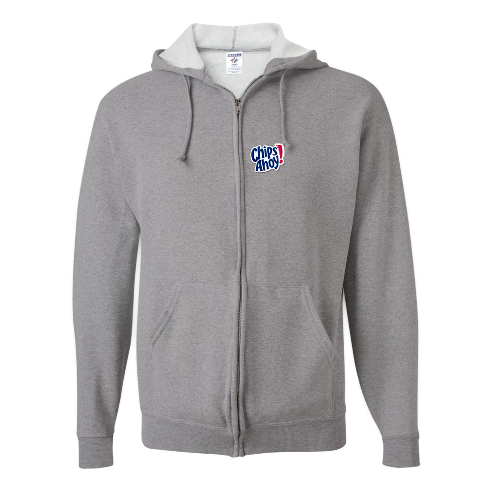 Men's Chips Ahoy JERZEES NuBlend Full-Zip Hooded Sweatshirt