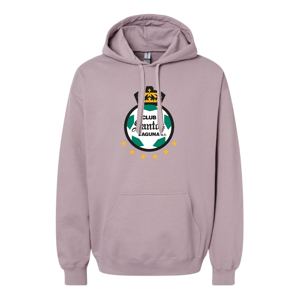 Men's Santos Laguna Soccer Softstyle Midweight Hooded Sweatshirt