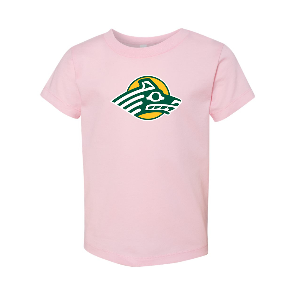 Alaska Anchorage Seawolves  BELLA  CANVAS Toddler Jersey Tee